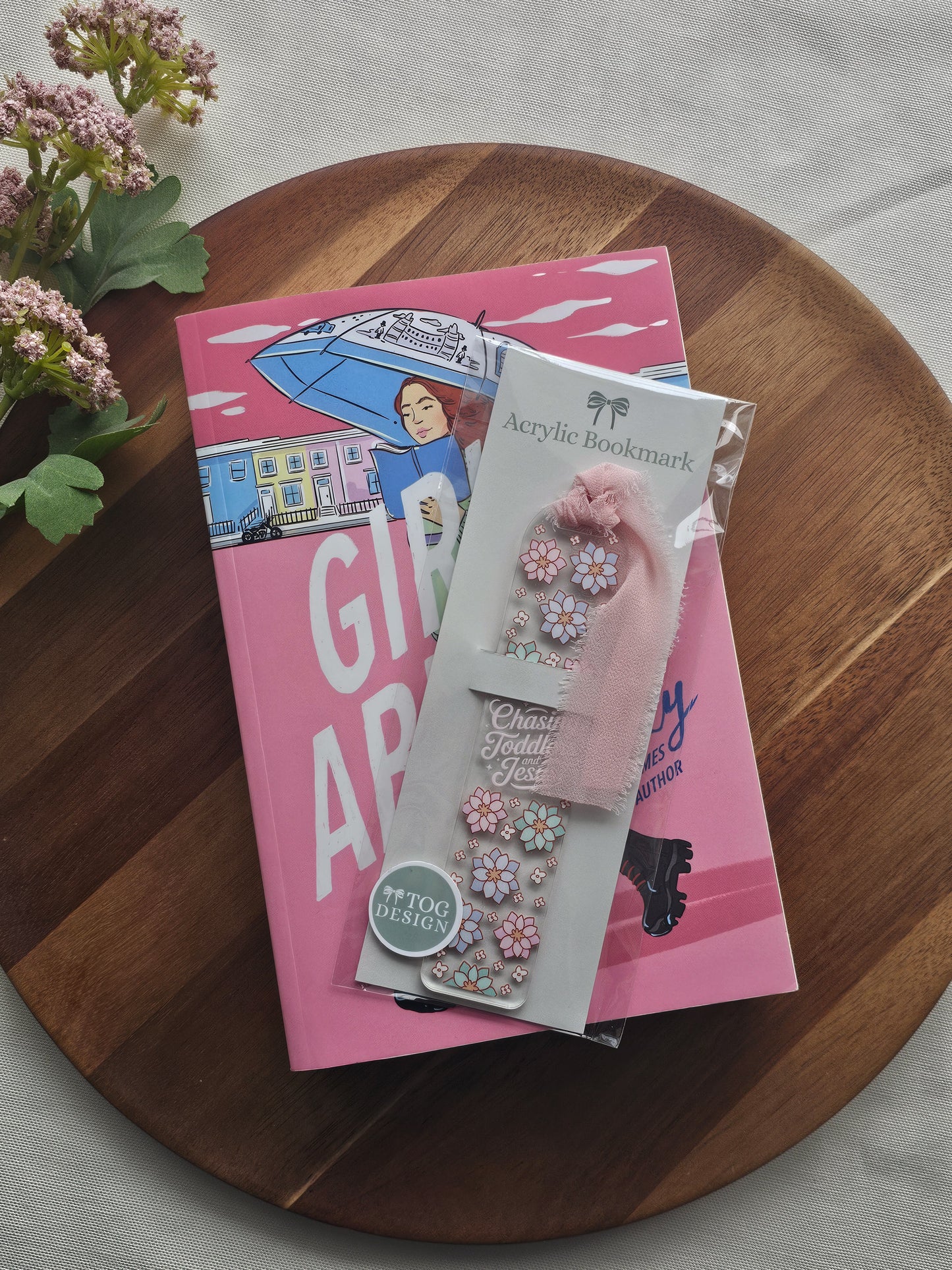 Chasing Toddlers & Jesus Acrylic Bookmark