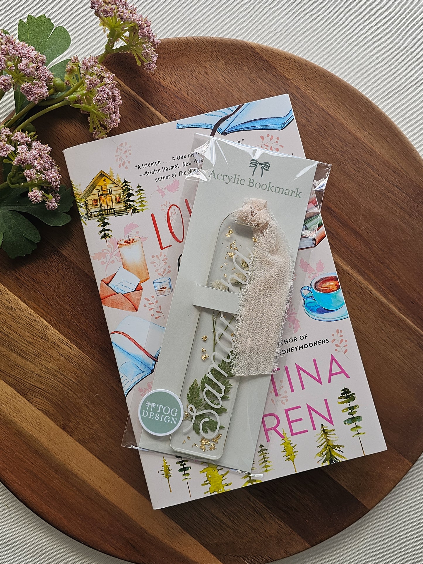 Fern & Fable Resin Bookmark
