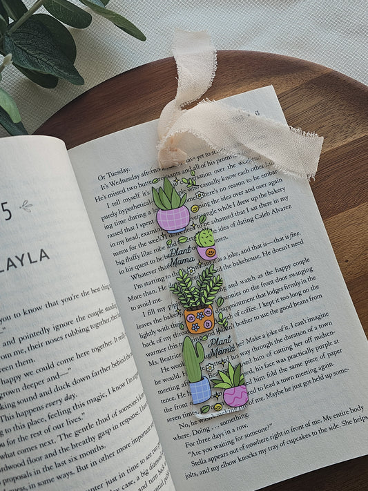 Plant Mama Acrylic Bookmark