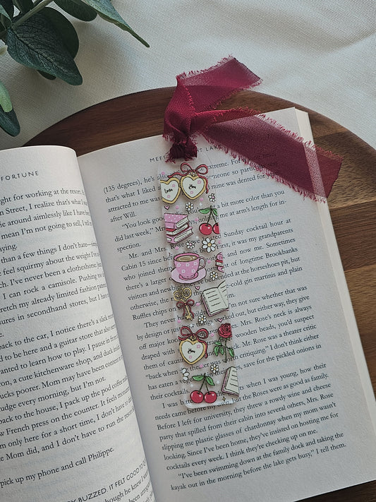 Keepsakes & Kisses Acrylic Bookmark