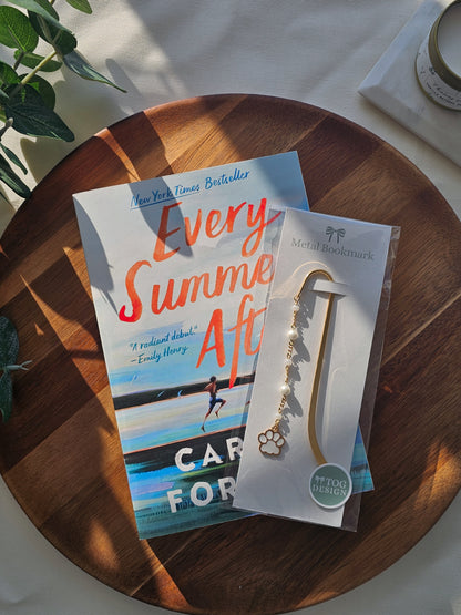 Quiet Paws Charm Bookmark