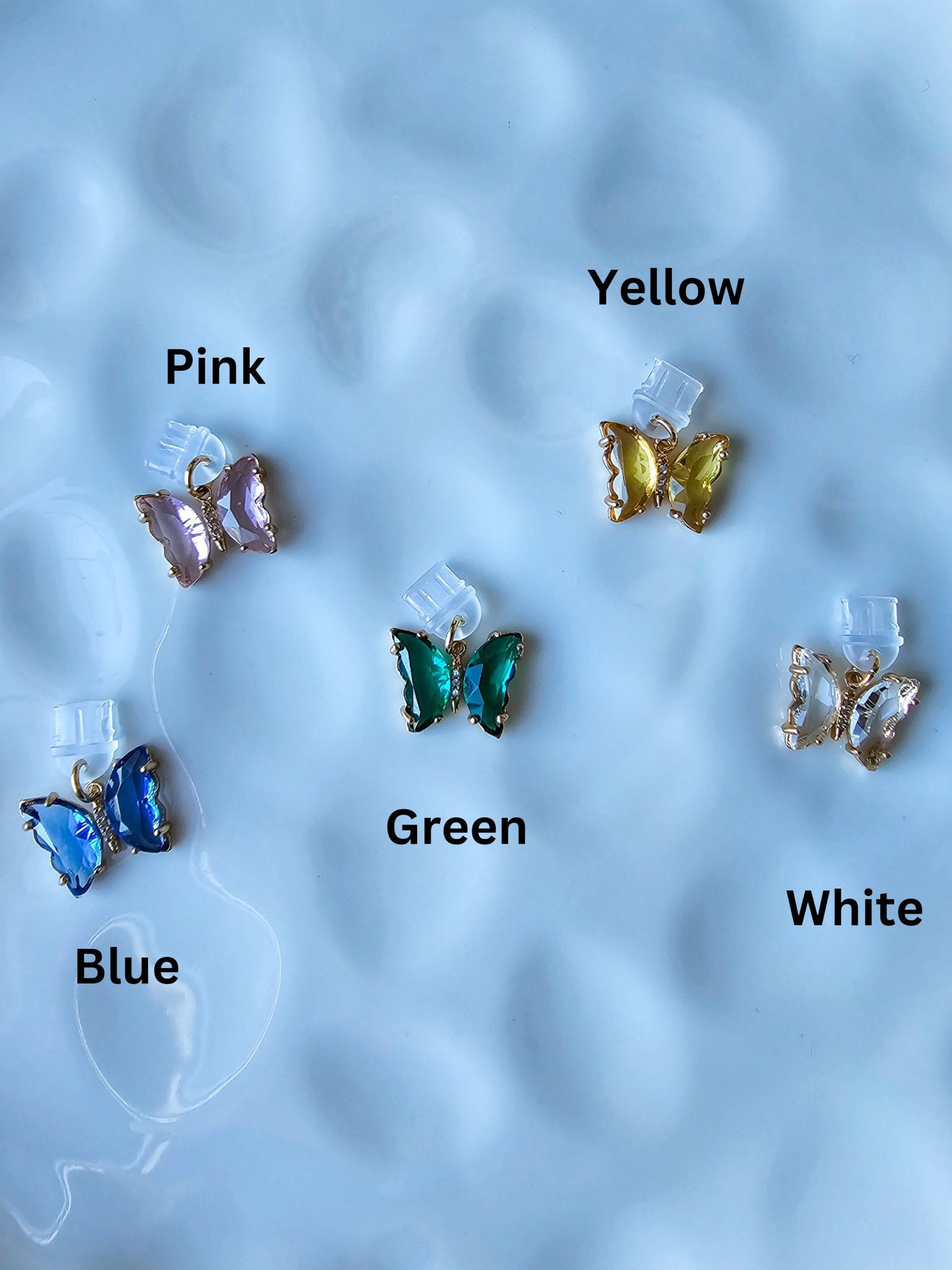 Crystal Butterfly Charm