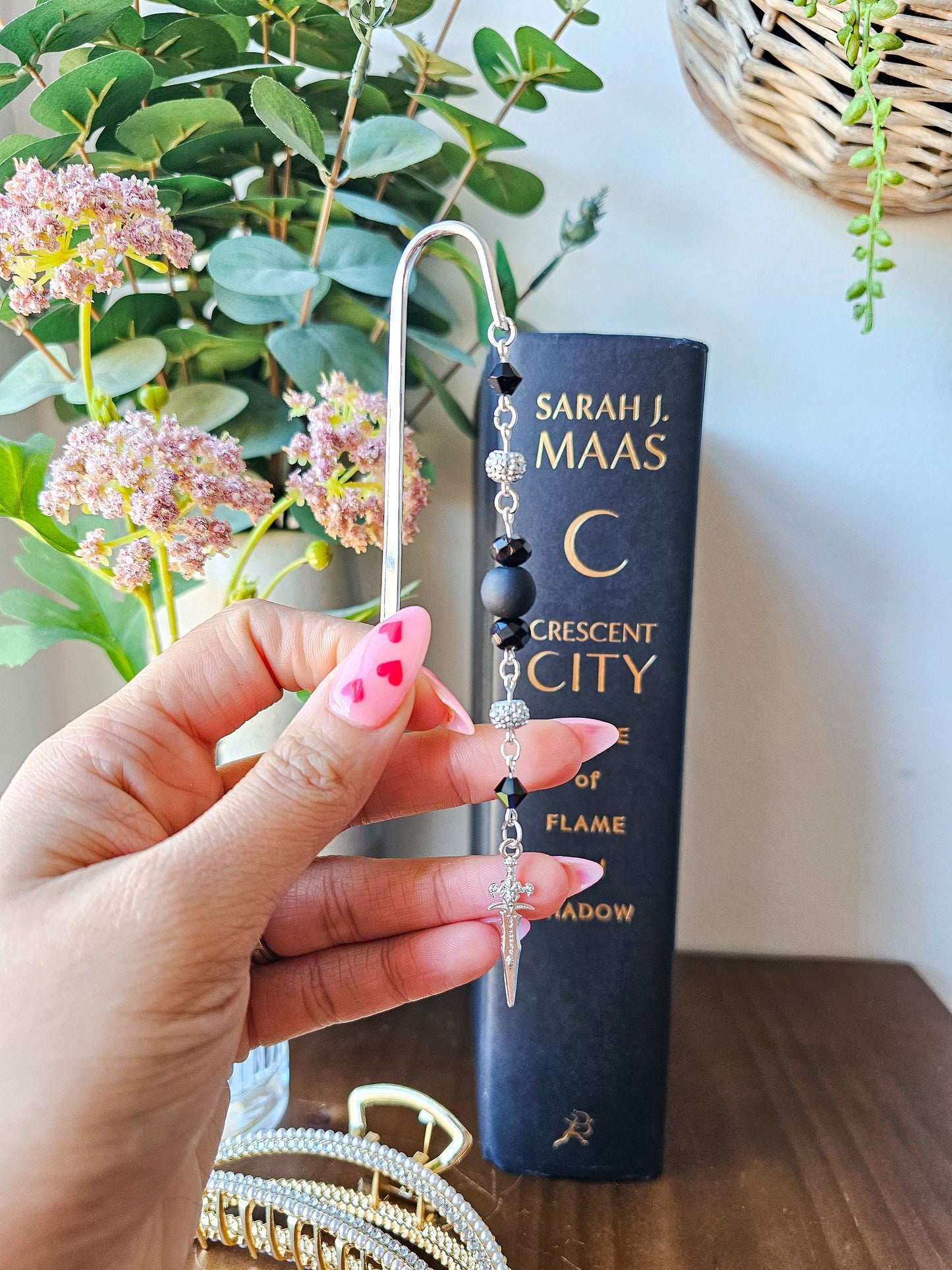 Silver Oath | Charm Bookmark