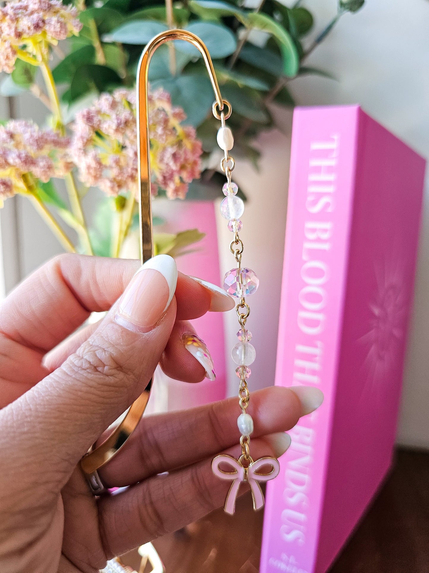 Blush Bow | Charming Bookmark