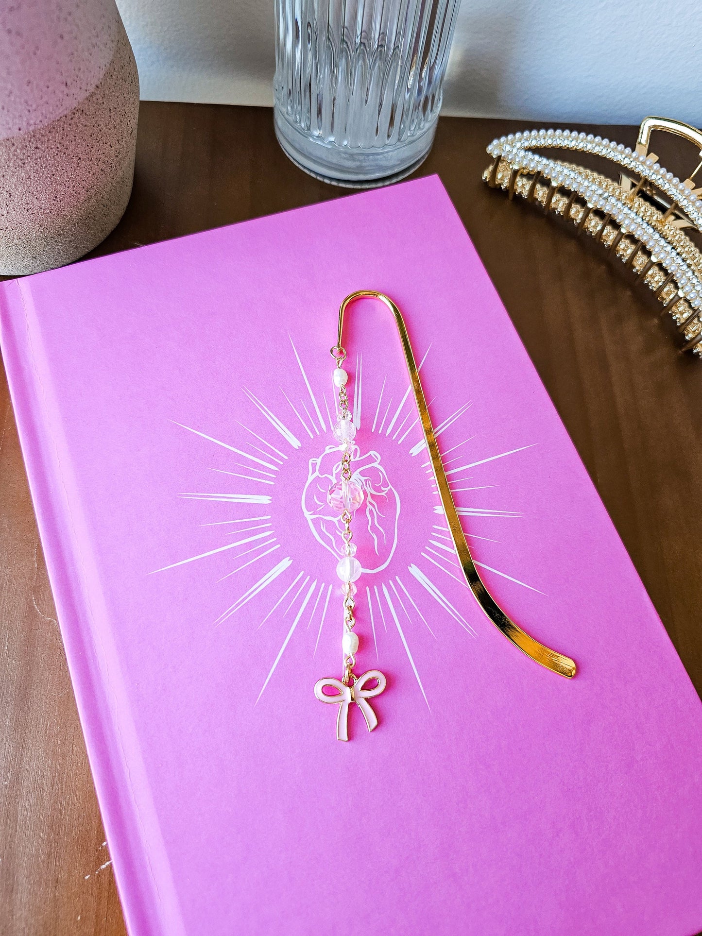 Blush Bow | Charming Bookmark