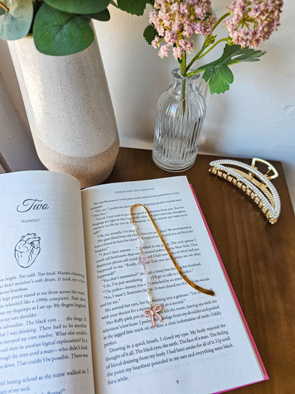 Blush Bow | Charming Bookmark