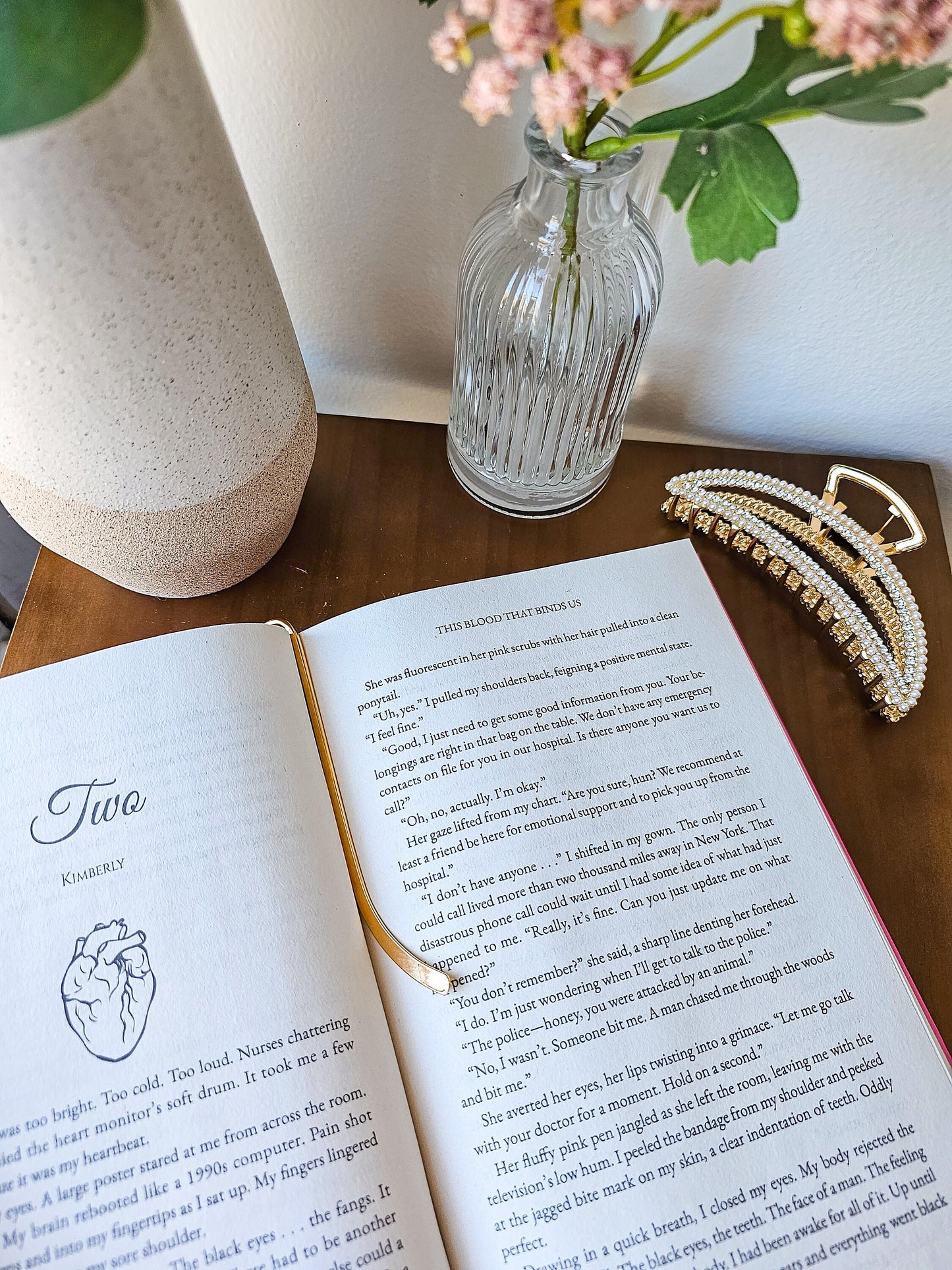 Blush Bow | Charming Bookmark