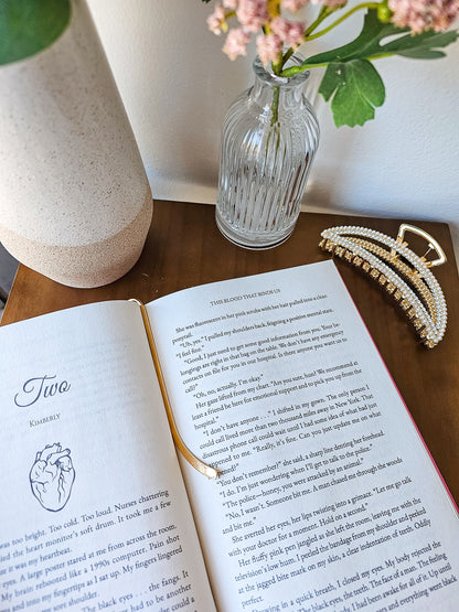 Blush Bow | Charming Bookmark