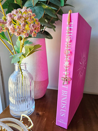 Blush Bow | Charming Bookmark