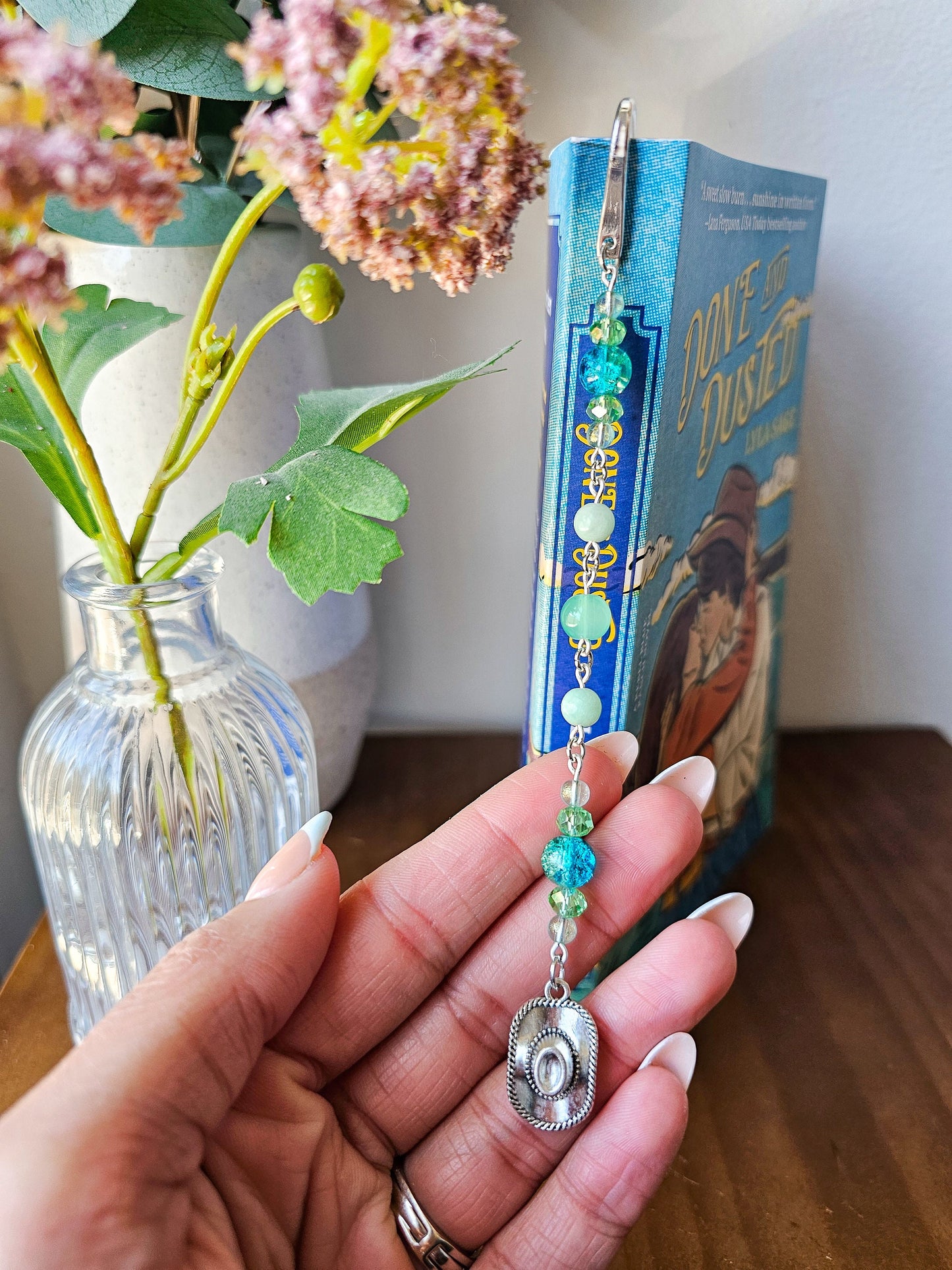 Wide Open Skies | Cowboy Romance Charm Bookmark