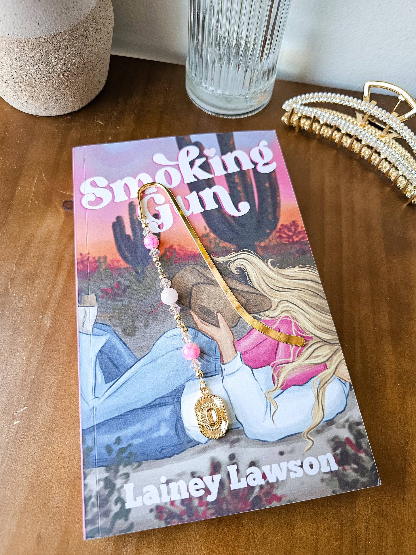Rosé Rodeo | Cowboy Romance Charm Bookmark