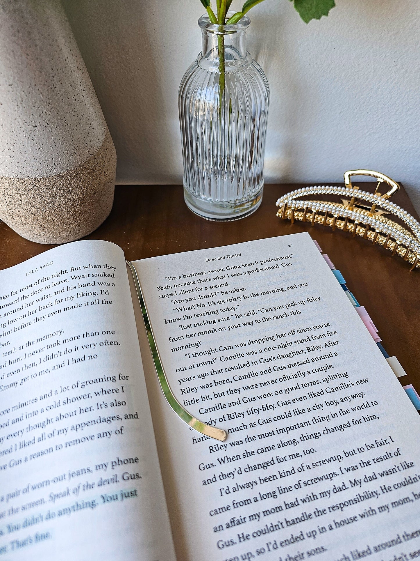 Wide Open Skies | Cowboy Romance Charm Bookmark