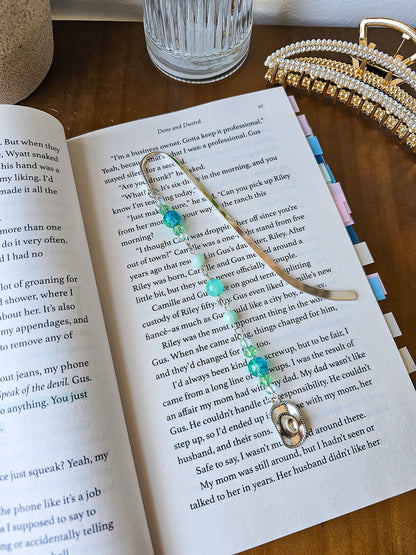 Wide Open Skies | Cowboy Romance Charm Bookmark