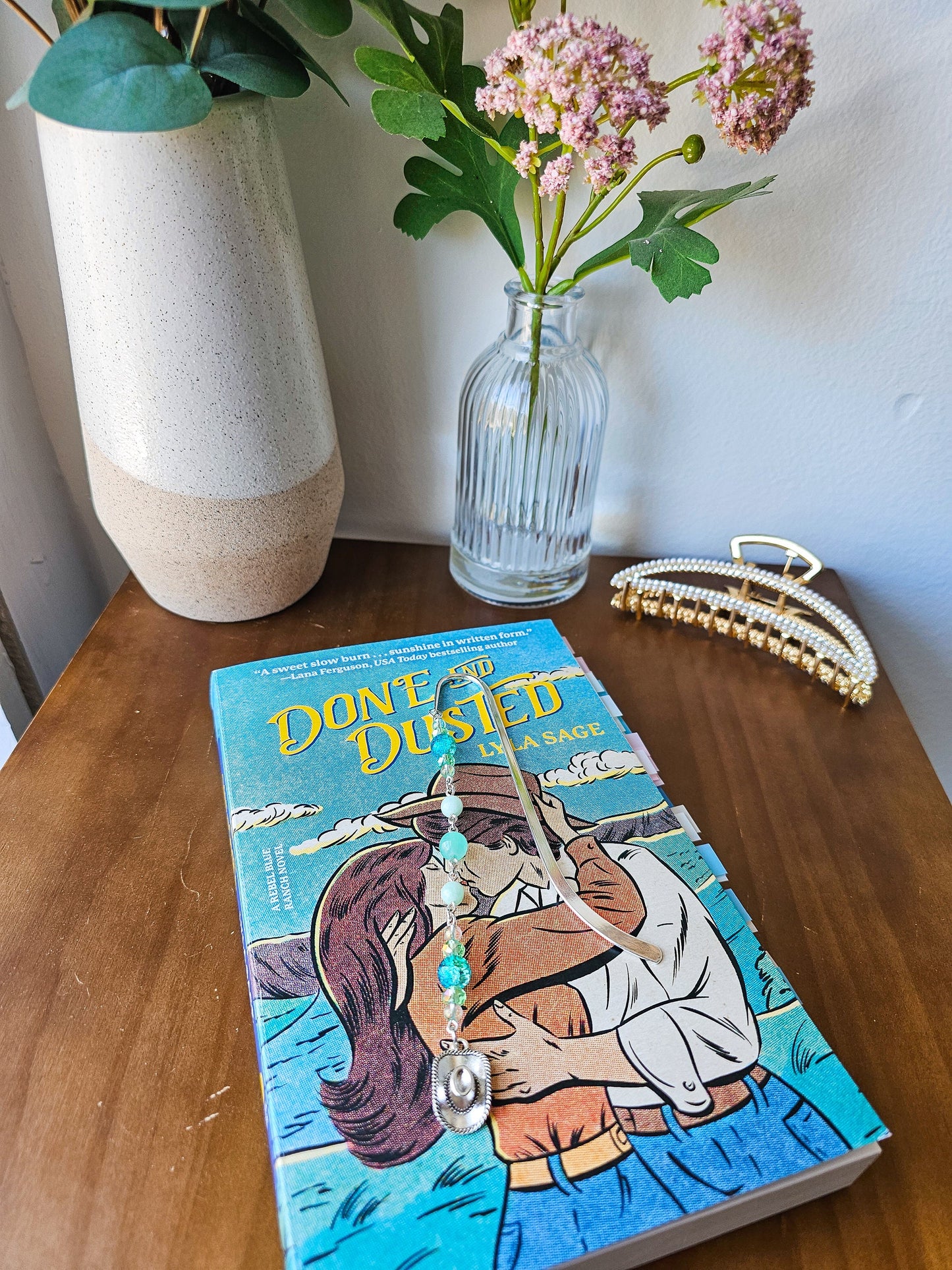 Wide Open Skies | Cowboy Romance Charm Bookmark