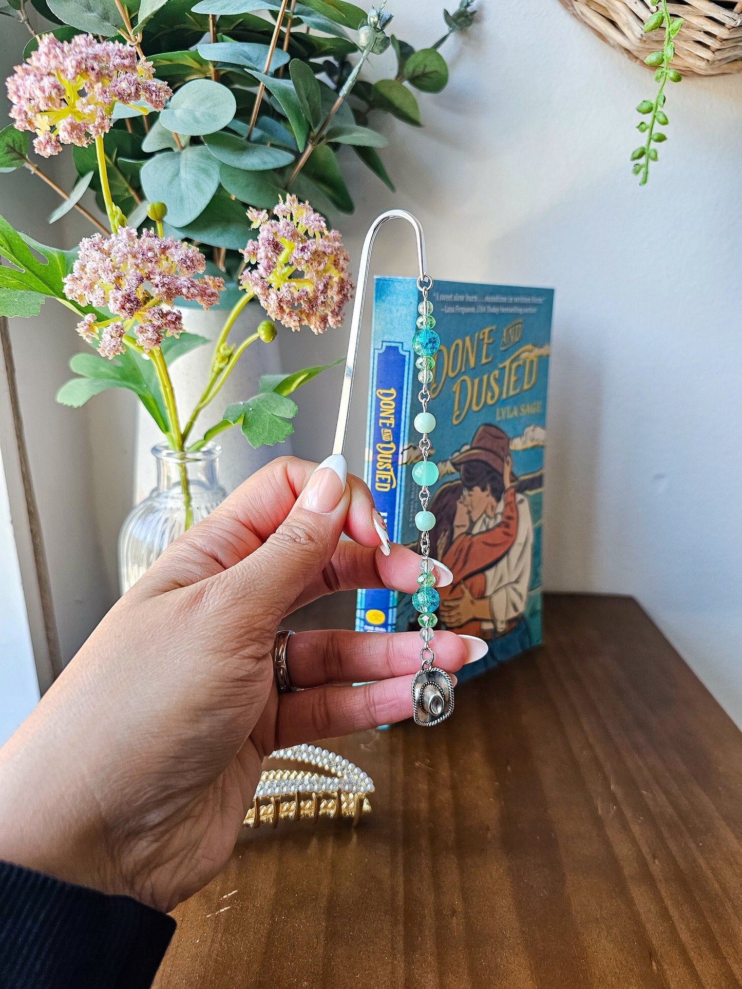Wide Open Skies | Cowboy Romance Charm Bookmark