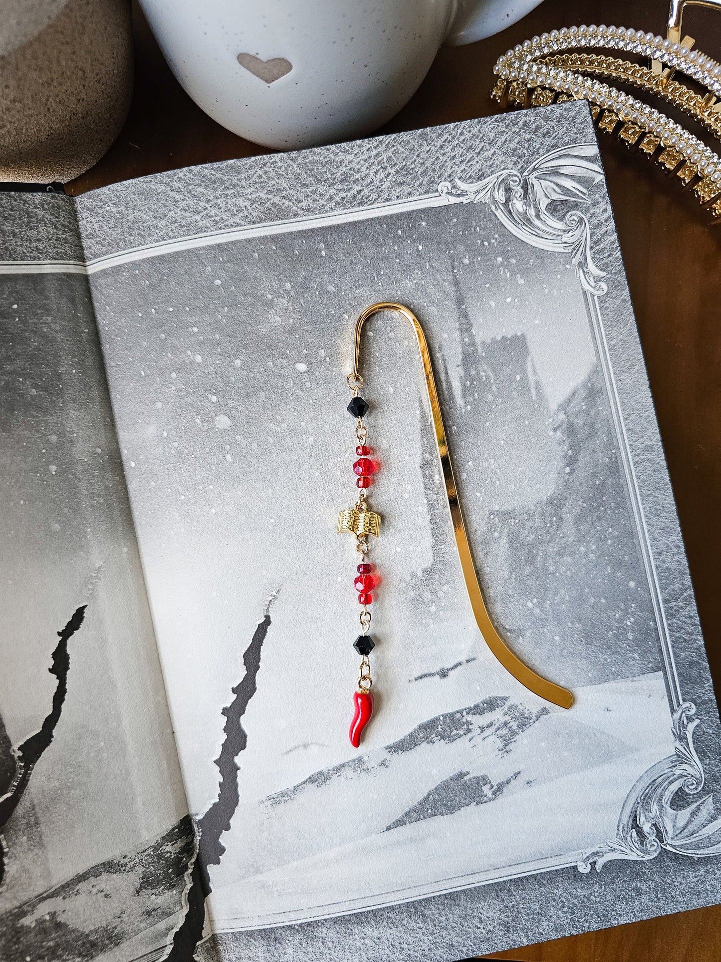 Spice & Spine | Charm Bookmark