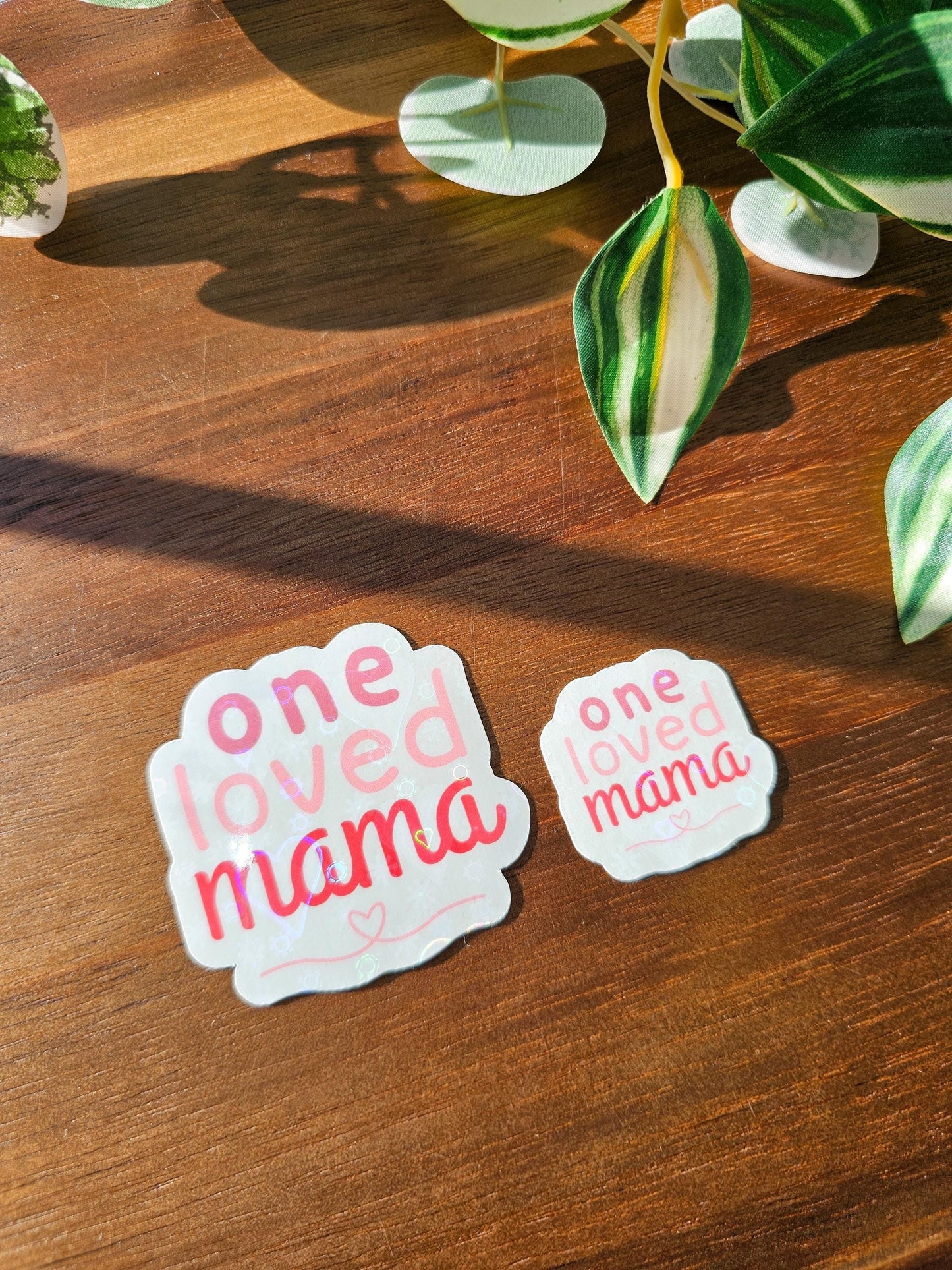 One Loved Mama Sticker
