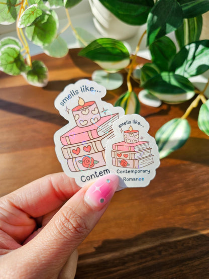 Smells Like Contemporary Romance Sticker