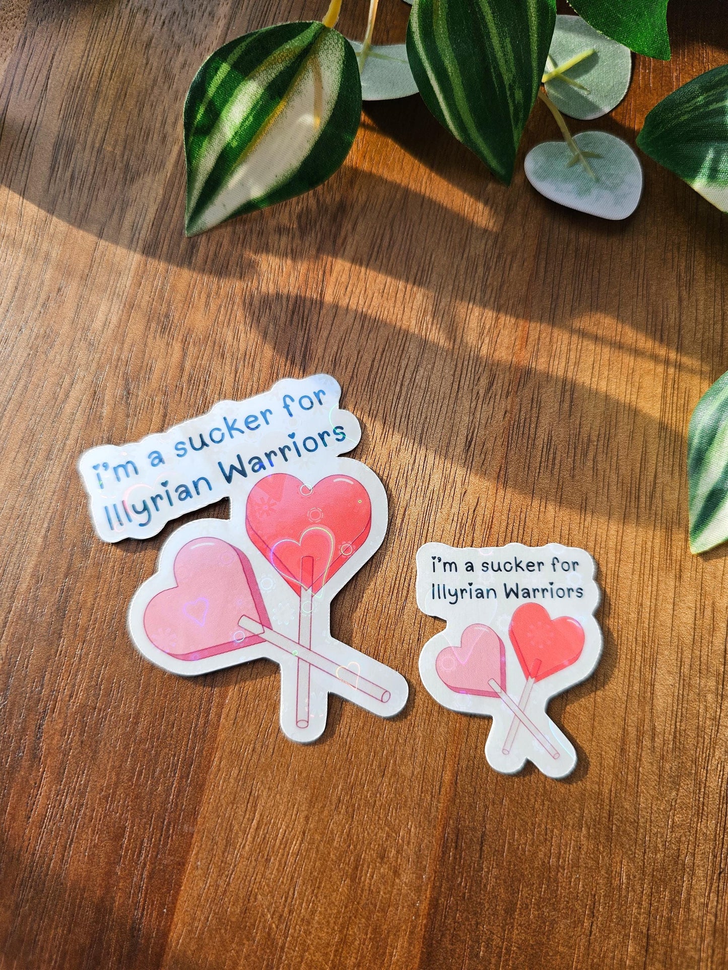 Sucker For Illyrian Warriors Sticker