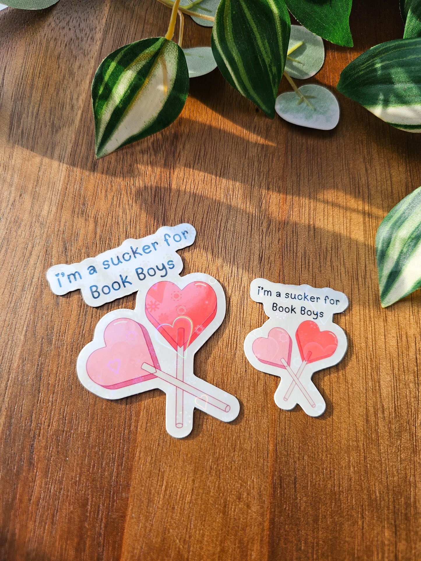 Sucker For Book Boys Sticker