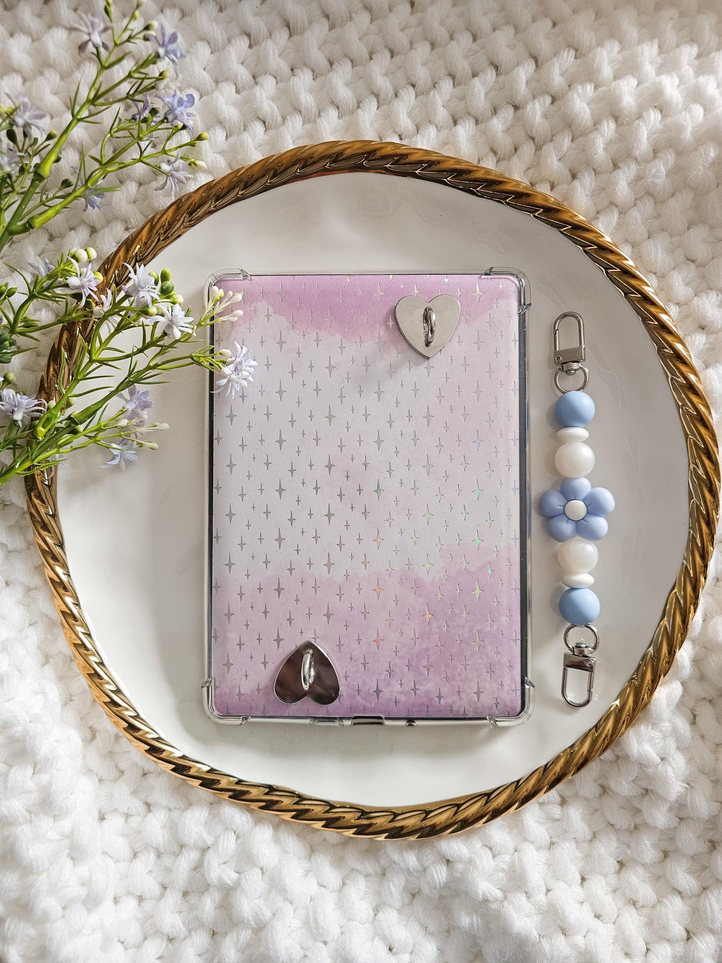 Blue Skies & Daisies Kindle Strap