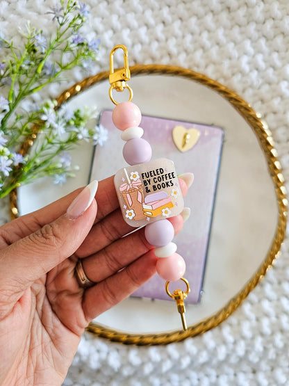 Fueled By Coffee and Books Kindle Strap