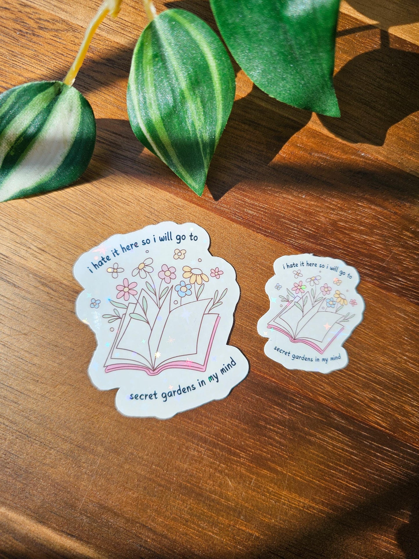 Secret Gardens In My Mind Sticker