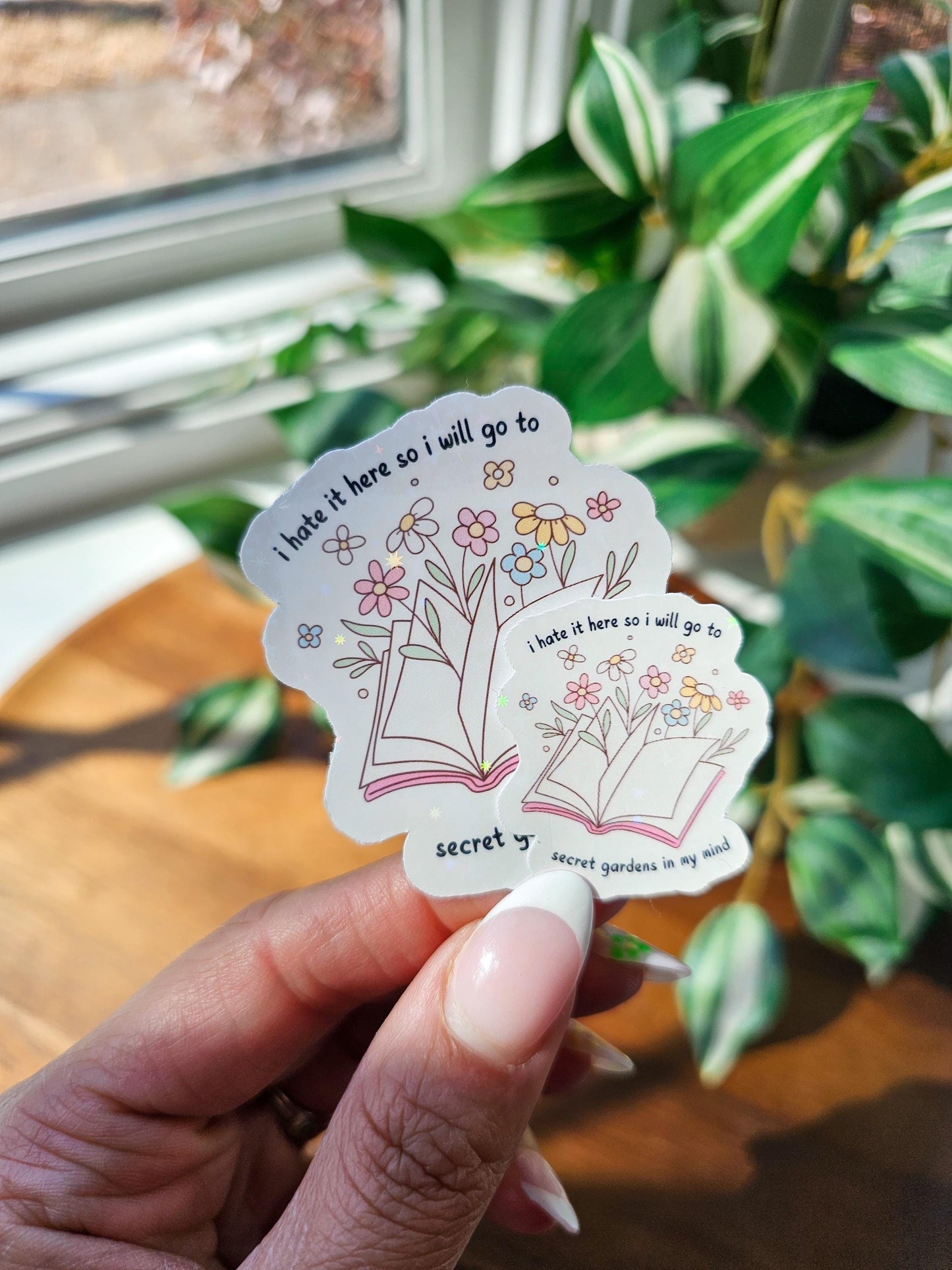 Secret Gardens In My Mind Sticker