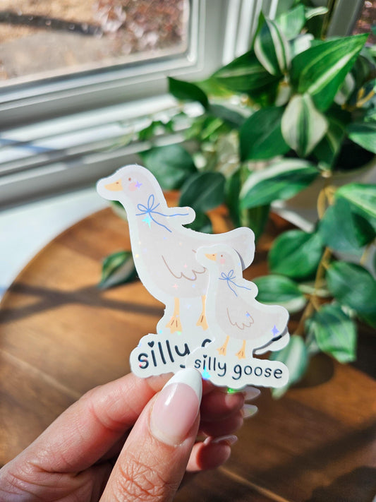 Silly Goose Sticker