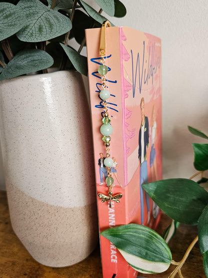 Dragonfly Charm Bookmark