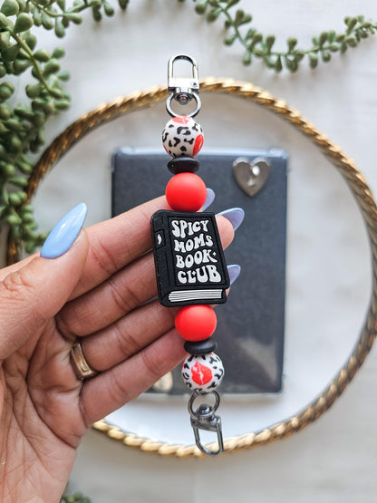 Spicy Moms Book Club Kindle Strap