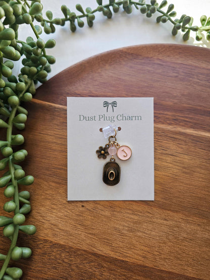 Bronze Cowboy Hat Charm Stack