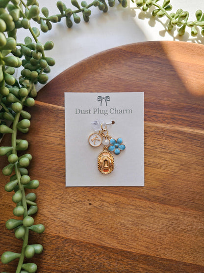 Gold Cowboy Hat Charm Stack