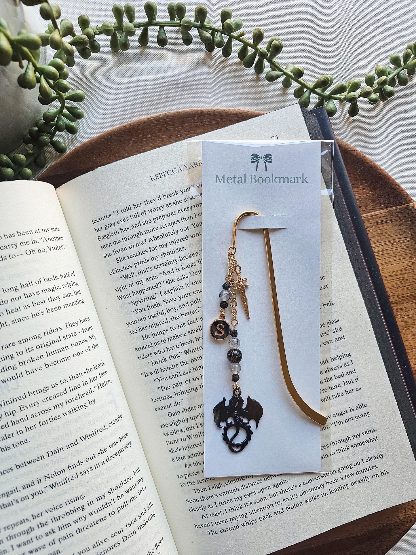 Shadowbound | Layered Charm Bookmark