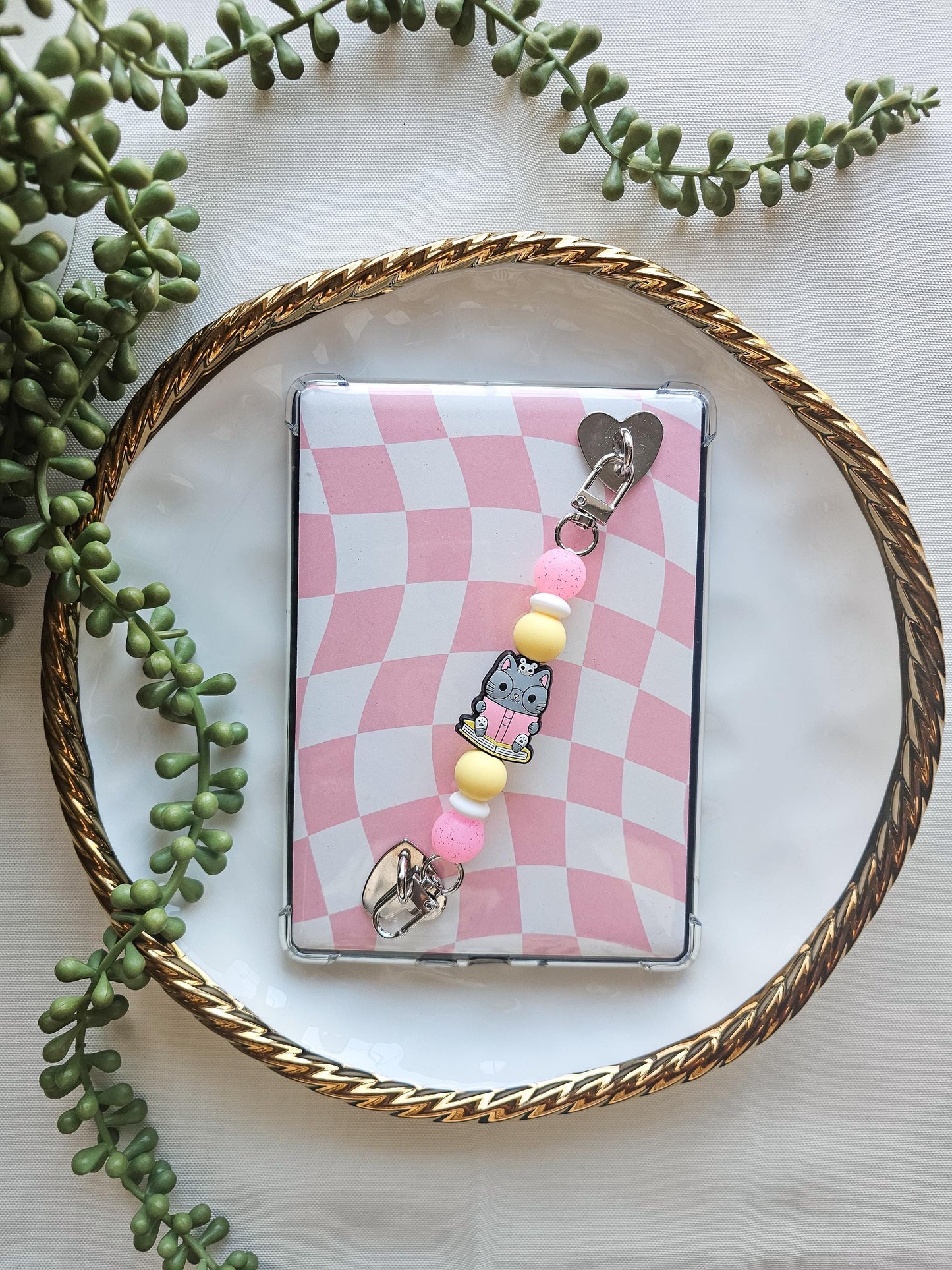 Bookish Cat Kindle Strap