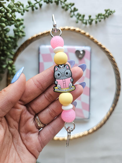 Bookish Cat Kindle Strap