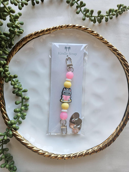 Bookish Cat Kindle Strap