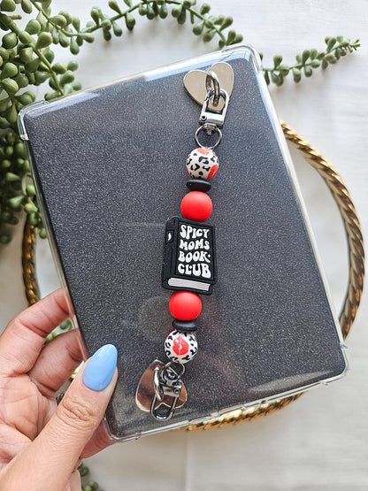 Spicy Moms Book Club Kindle Strap