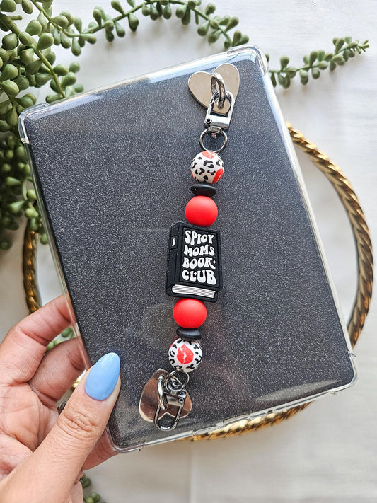 Spicy Moms Book Club Kindle Strap