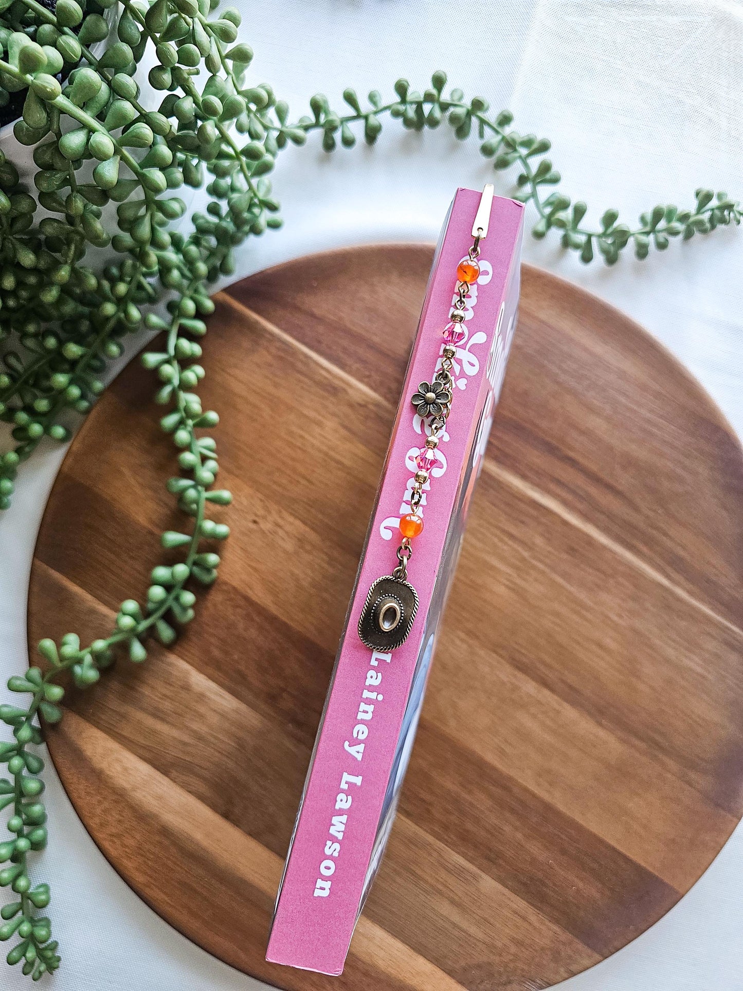 Sunset Spurs | Cowboy Romance Charm Bookmark