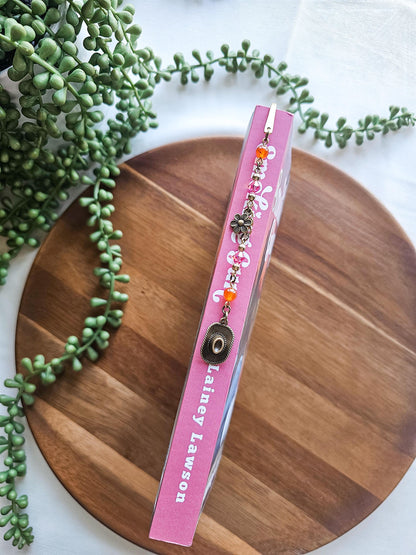 Sunset Spurs | Cowboy Romance Charm Bookmark