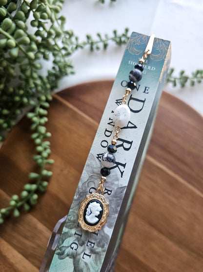 Dark Academia Charm Bookmark