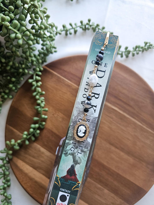 Dark Academia Charm Bookmark