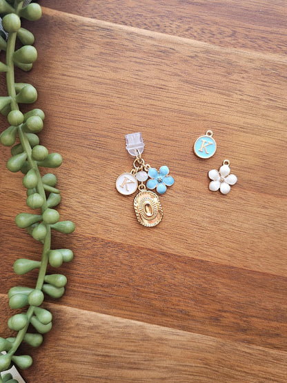 Gold Cowboy Hat Charm Stack