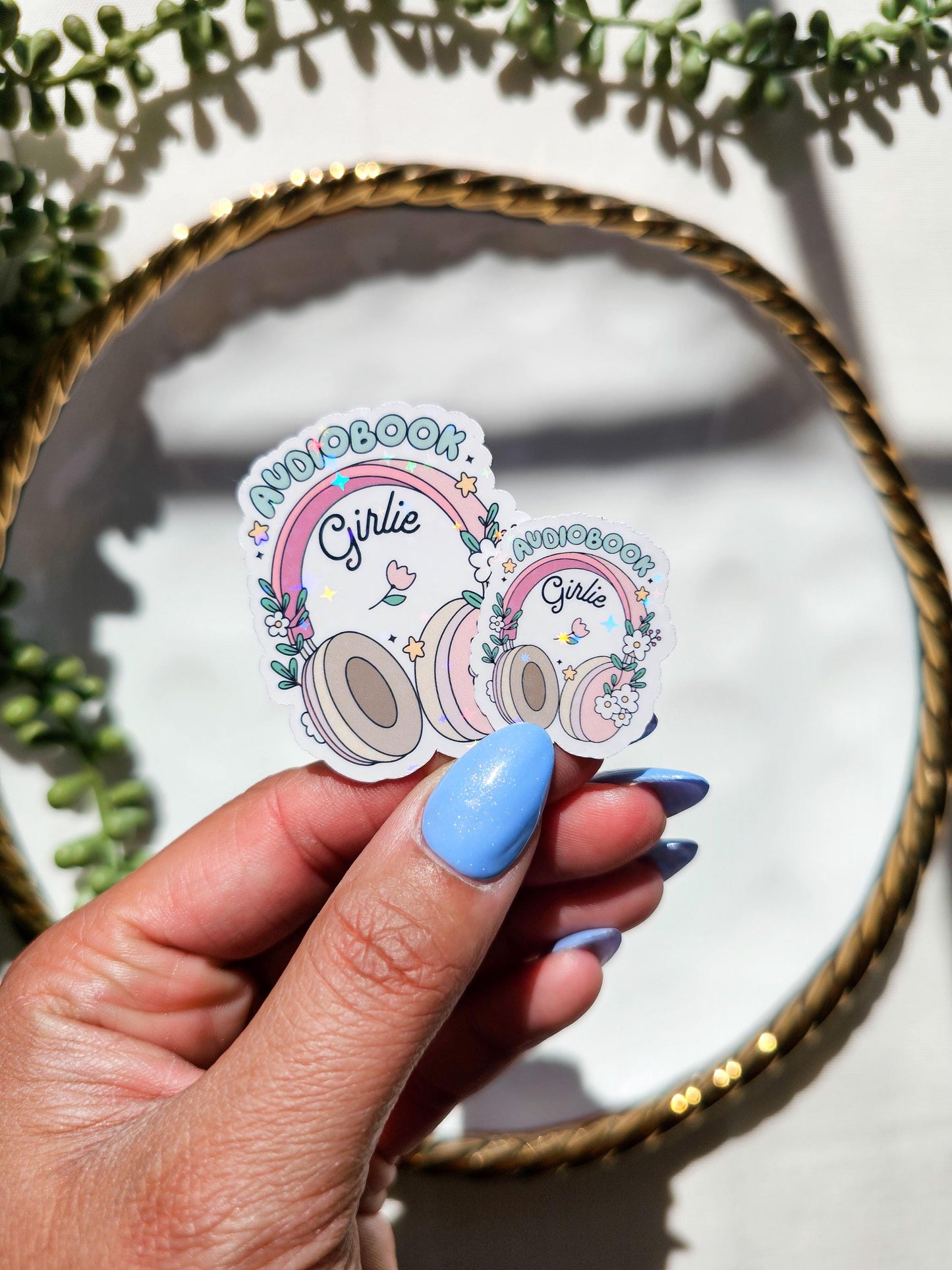 Audiobook Girlie Sticker