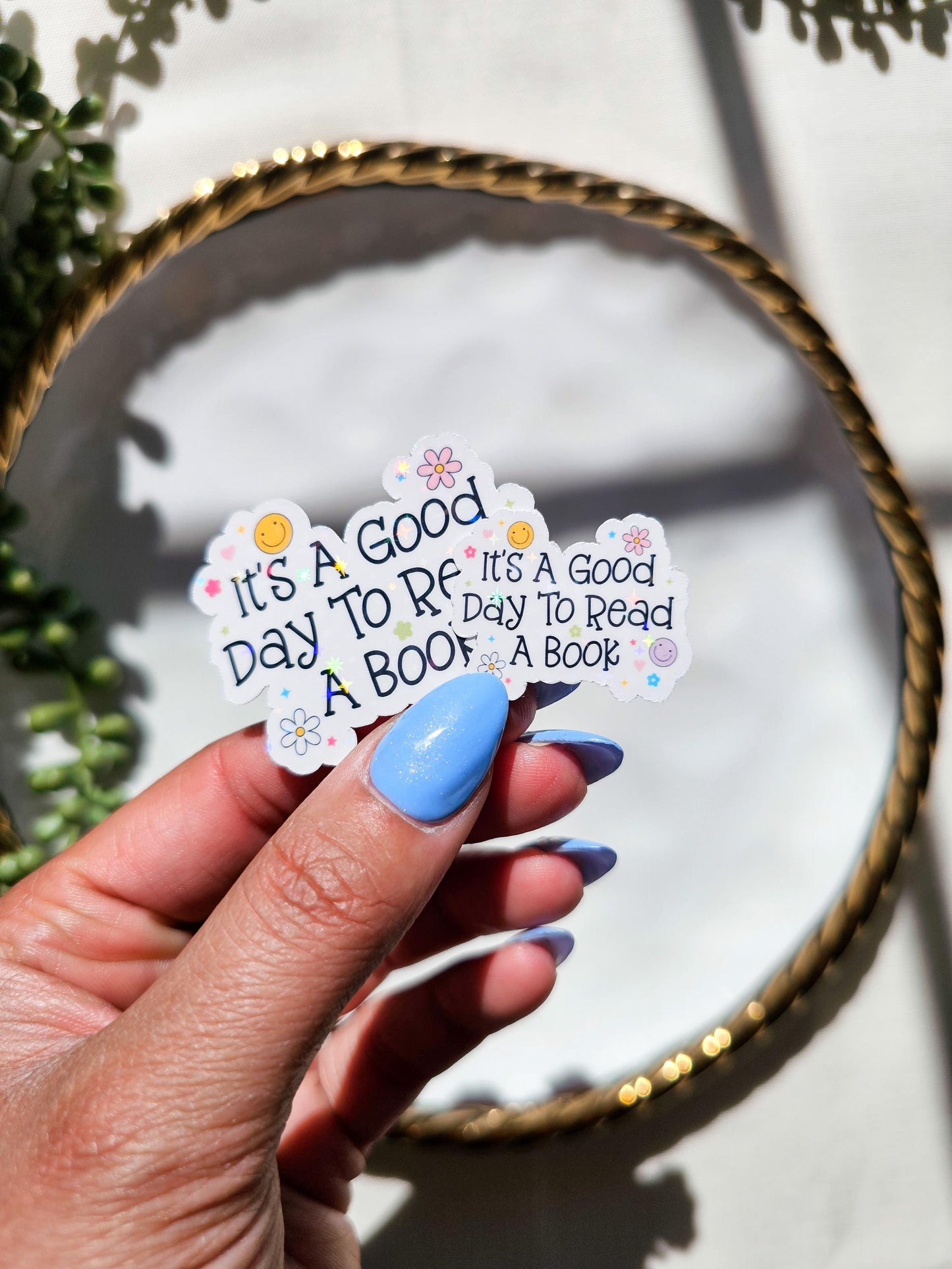 It's A Good Day To Read A Book Sticker