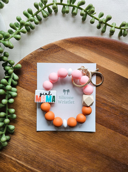 Mama Wristlet Keychain