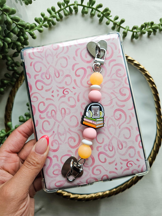 Books Are My Love Kindle Strap