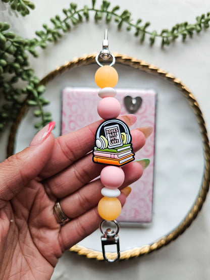 Books Are My Love Kindle Strap