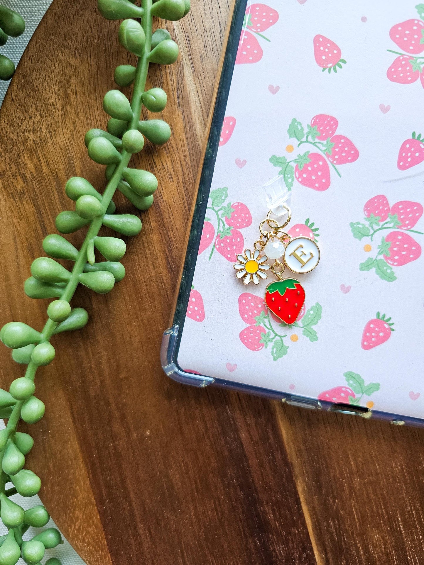 Strawberry Fields Charm Stack
